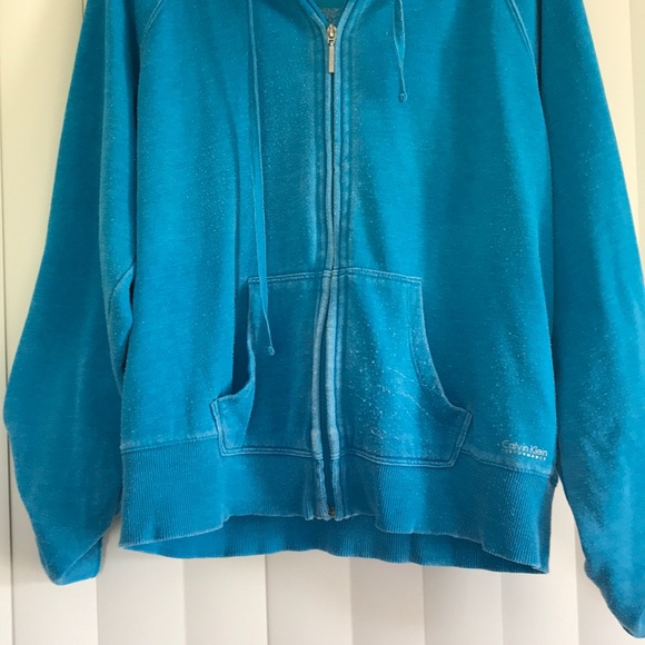 Calvin Klein Distressed Hoodie - Picture 2 of 6